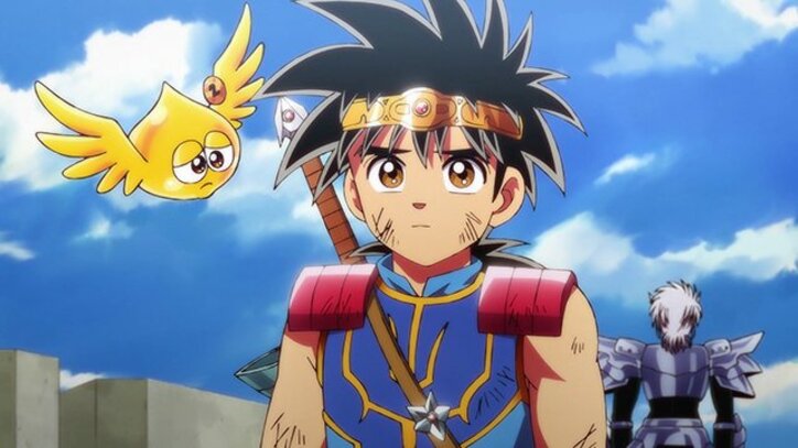 アニメ「ダイの大冒険」巨大な門を前にしたアバンは…第75話先行カット&あらすじ公開