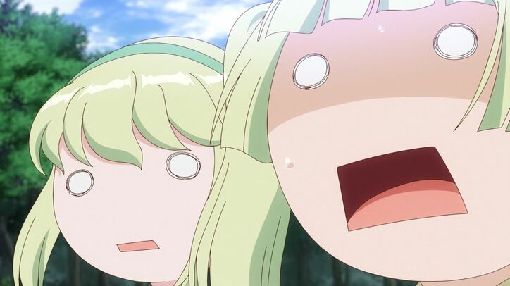 アニメ『異世界美少女受肉おじさんと』激怒したエルフの頭目に襲われる橘と神宮寺だが!?第3話先行カット＆あらすじ公開