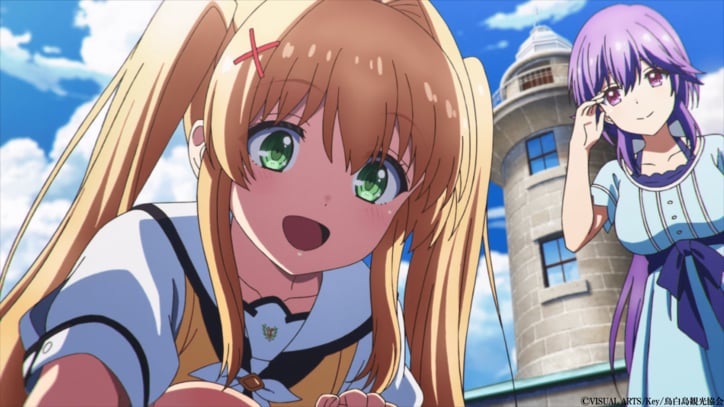 アニメ「Summer Pockets」紬ヴェンダース場面カット001