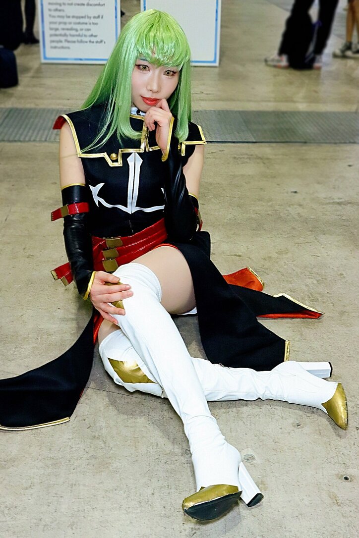 【写真・画像】『コードギアス 反逆のルルーシュ』C.C.コスプレ画像　5枚目