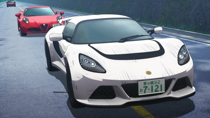 アニメ『MFゴースト』第7話先行カット&あらすじ解禁　フェラーリの快進撃！昨年4位の沢渡光輝(cv.逢坂良太)も登場