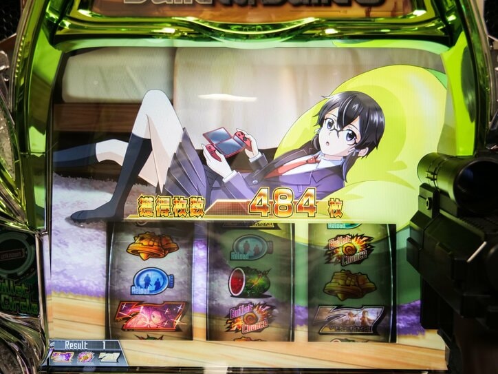 【写真・画像】《ヘカートII》の引き金を引いて勝利を掴み取れ！『スロット ソードアート・オンラインII』試打レポート　12枚目