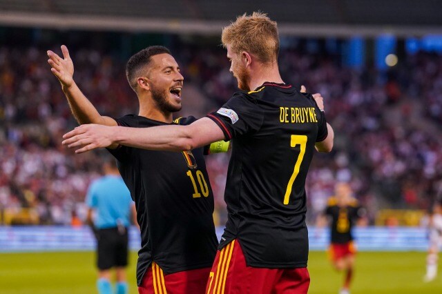 アザール ユニフォーム ベルギー代表 ロシアW杯 準々決勝