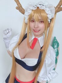 えなこが「小林さんちのメイドラゴン」トールに大変身！「最強にかわいい！」「めっちゃ嬉しい」と反響続々