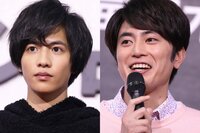 間宮祥太朗、会見で噛んだ志尊淳をなでなで「大丈夫か？怖くないよ」