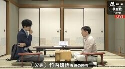 竹内雄悟五段が平藤眞吾七段に勝利　午後2時から藤井聡太七段戦／将棋・棋聖戦一次予選