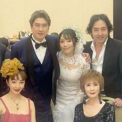  小柳ルミ子、川崎麻世の結婚式に参列し祝福の挨拶「前日の夜突然麻世君からLINEでお願いされました」 