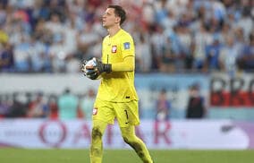 シュチェスニーがメッシと試合前にある“賭け”…「僕は100ユーロ払わなければならない」