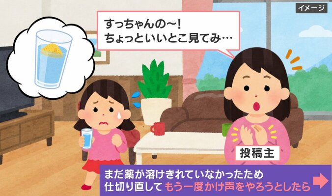 2回目のコール前（イラスト）