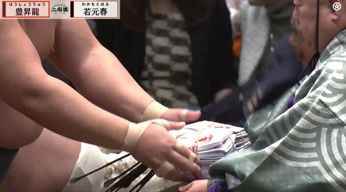 相撲人気の高まりをうかがわせる驚きの懸賞金