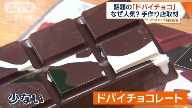 日本で売っている店は少ない「ドバイチョコレート」