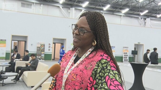 ナイジェリア代表団の一人