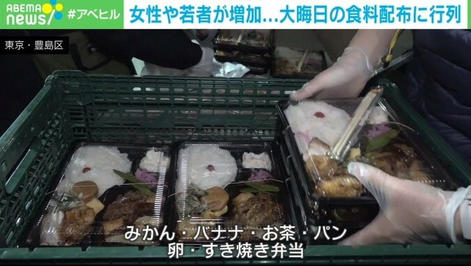 「こんな生活したくない」大晦日、食料配布に長蛇の列…コロナ禍で増える生活困窮者 1枚目