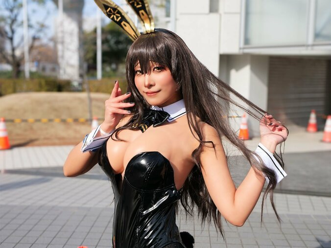 【写真・画像】『勝利の女神：NIKKE』ノワールコスプレ　3枚目