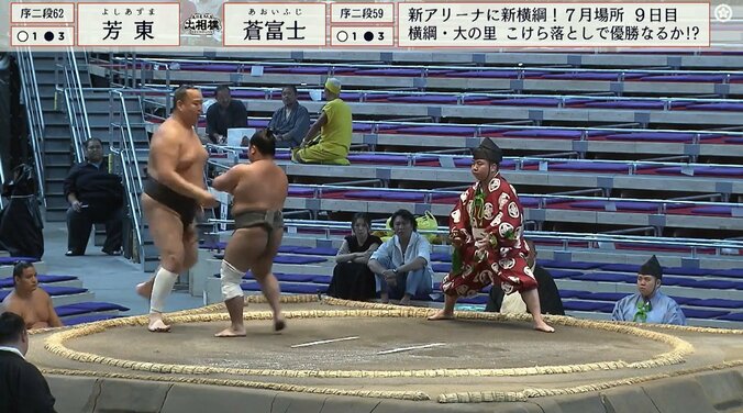 立ち合い不成立で衝撃光景