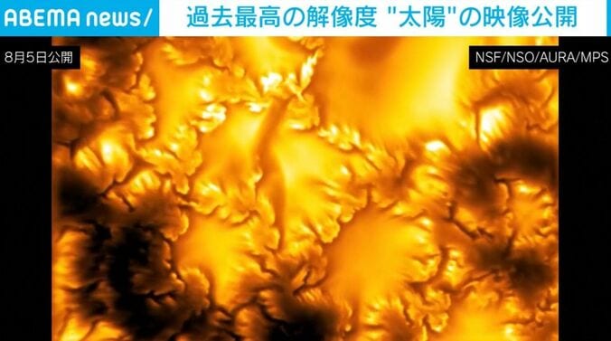 太陽の表面