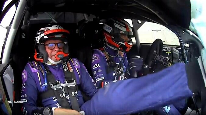 【写真・画像】表示された「MAX SPEED」 未舗装路で異次元の最高速に放送席も騒然「グラベルで193km/hですよ！」WRC屈指の超高速ラリーで“圧巻光景”　1枚目