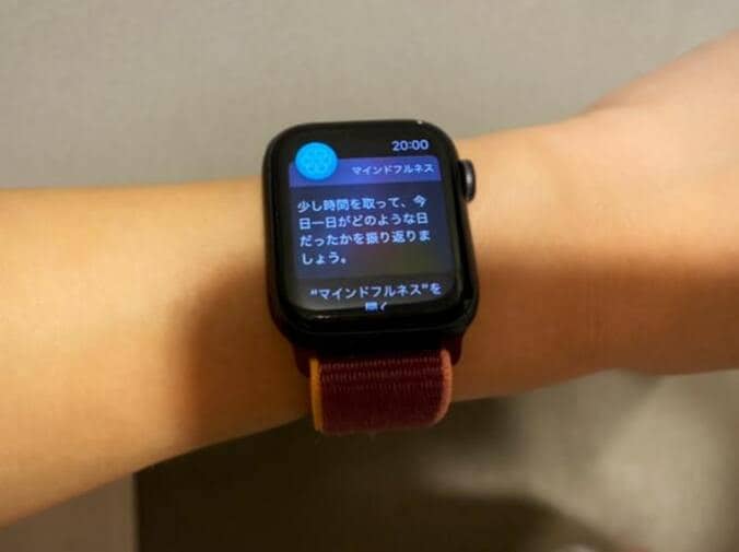  ノンスタ石田の妻『Apple Watch』から素敵な通知「そんな時間は大切だ」  1枚目