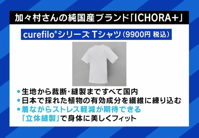 「Tシャツ1枚9900円でも安い」日本製の衣料品“100枚に1枚”の時代に…純国産にこだわる作り手たちの苦悩「ものづくりは国防だ」 5枚目