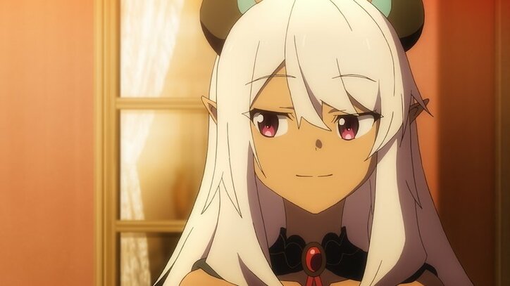 アニメ「スライム倒して300年」第6話先行カット＆あらすじ公開！幽霊のドレスを魔法で作る!?