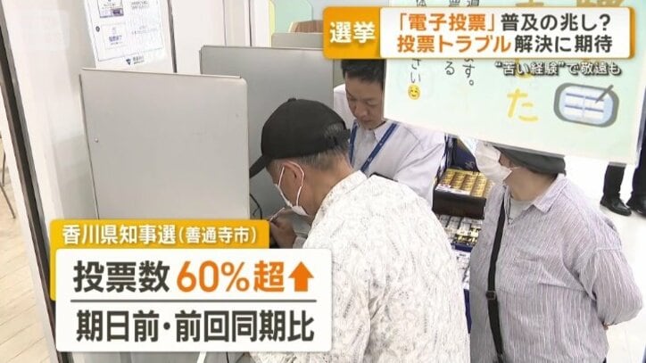 期日前投票が増加