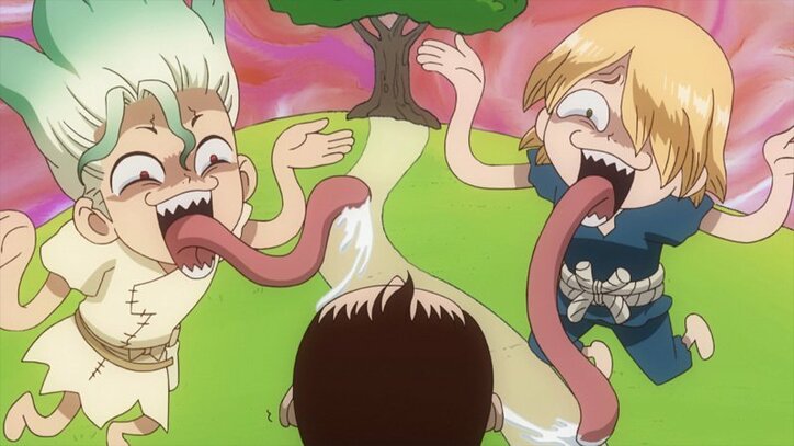 アニメ「Ｄｒ．ＳＴＯＮＥ」第13話、先行カット解禁　八百長試合を計画し参加するが…！