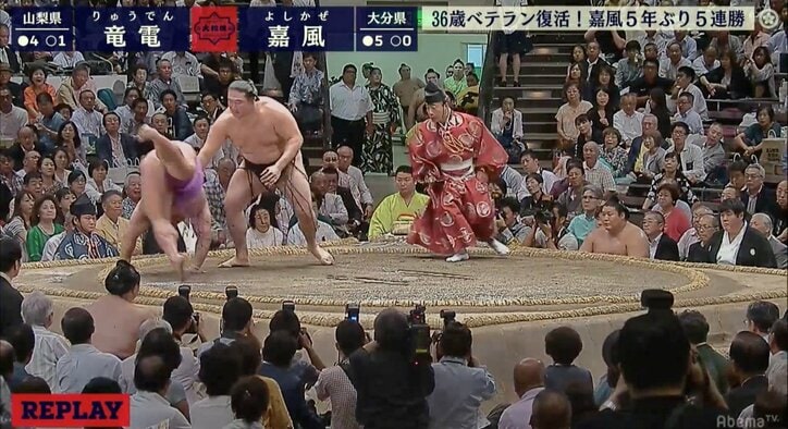 竜電の所作に視聴者「心もイケメンｗ」　光浦靖子「男前だなぁ～」とため息