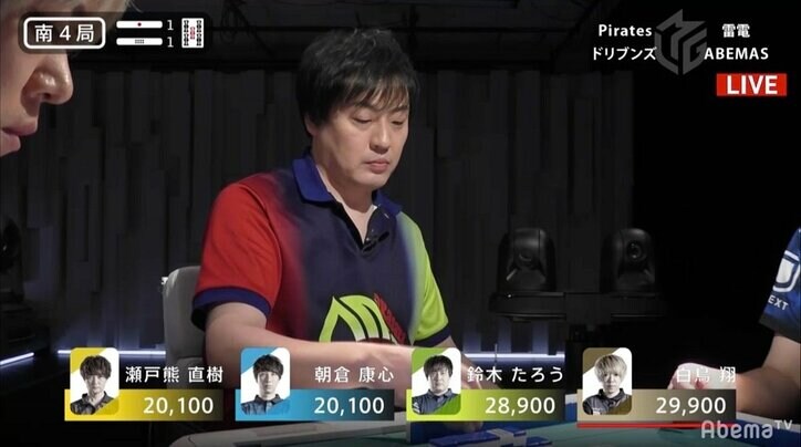 欲張りゼウスが帰ってきた 鈴木たろう、待望の今期初勝利も「地味でしたね」/麻雀・Mリーグ