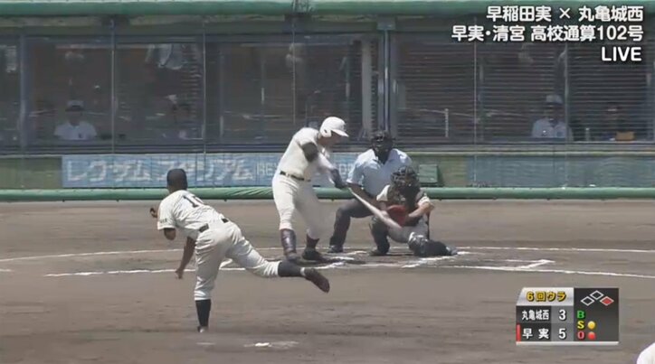 早実・清宮、招待試合最終戦で2発 102・103号に「予感はしていました」/一問一答