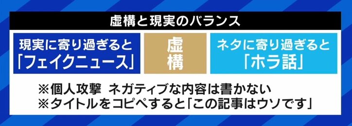 ひろゆき×虚構新聞社主 嘘を嘘と見抜くために何が必要？
