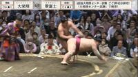 【映像】勝敗が決する際、力士の腕から“何かが飛ぶ”瞬間