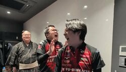 気合注入が力強すぎた!絶好調・永井孝典に現役力士の張り手がバチン 即悶絶で周囲爆笑/麻雀・Mリーグ