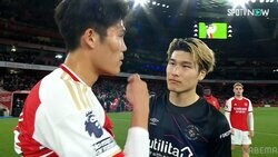 「胸熱シーンだ！」冨安健洋と橋岡大樹のツーショットが大反響！「削ってごめんな」とアーセナルDFに謝罪された理由は？ プレミアリーグで日本人対決が実現「何だか嬉しい」