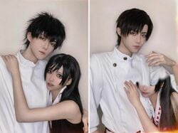 コスプレイヤー・伝染タルキ、「呪術廻戦」乙骨憂太の“純愛”コスを披露！「尊いのダブルパンチ」「私も抱きつきたい」の声