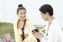 胸筋プリップリイケメン、ナイスバディな爆美女に強気のアタック『シャッフルアイランド Season2』 