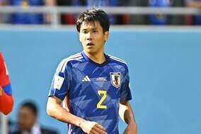 森保ジャパン今大会初の警告。W杯初出場の山根視来にイエローカード【W杯E組】