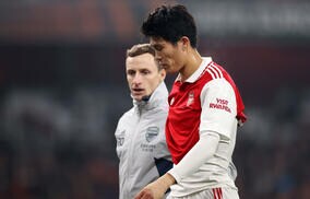 「違和感を覚えていた」今度は冨安健洋が負傷、アルテタ監督が交代を説明「リスクを冒したくなかった」