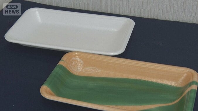 ナフサ不足リサイクル注目　食品トレー来月値上げ　毎日230万枚回収で影響ない工場も 1枚目
