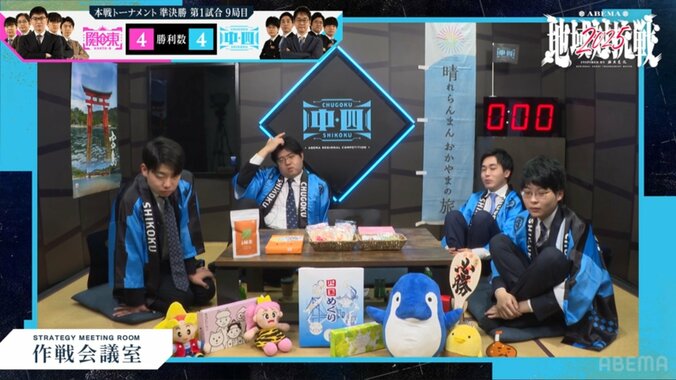 同じ姿勢の菅井八段と藤本六段