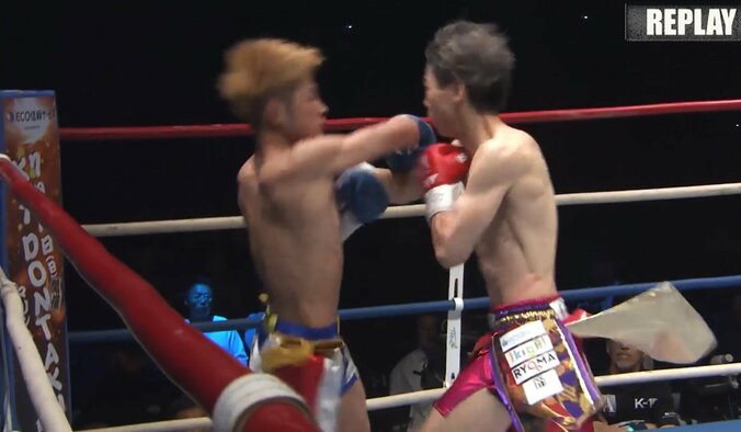 ダブルダウンから劇的KO