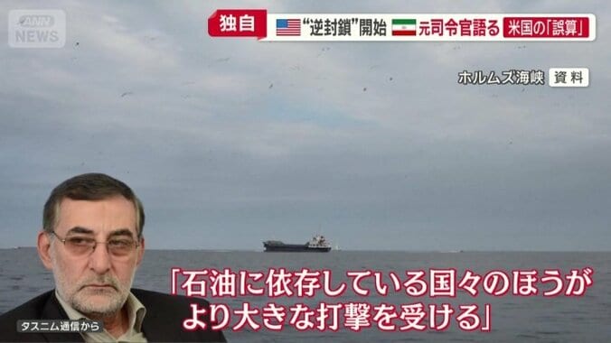 「イランが大きな打撃を受けることはない」