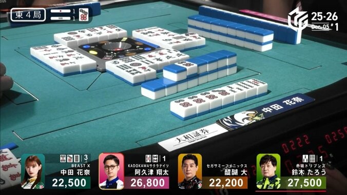 中田花奈が鈴木たろうの大物手を阻止したファインプレー