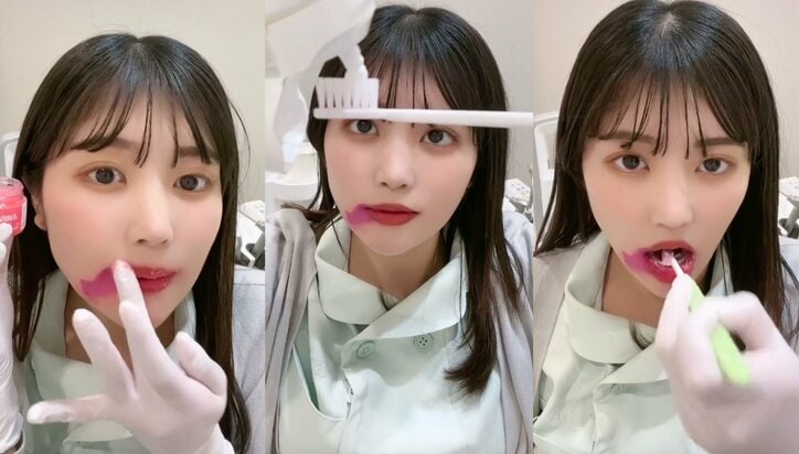 【写真・画像】有村架純似と話題！美人すぎる26歳歯科衛生士に絶賛の声「これは可愛い」「似てる」　1枚目