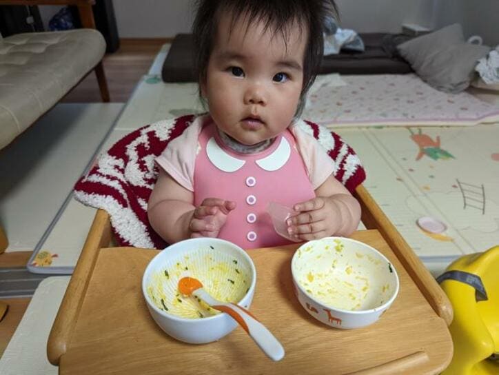  チェリー吉武、妻・白鳥久美子が作った離乳食を娘が完食「泣いて残すと思った」 