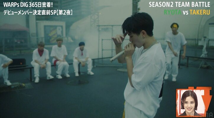 「めっちゃ色気が…」藤井夏恋が18歳の高校生ダンサーを絶賛!ベビーフェイスとのギャップに女性陣が次々沼落ち『WARPs DIG』