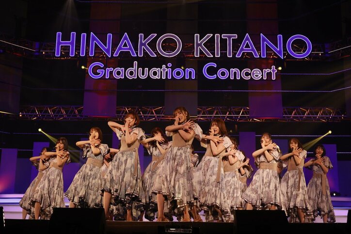 「アイドルにしてくれた事を感謝しています」“ゆっくりと咲く花”乃木坂46北野日奈子が卒業コンサート