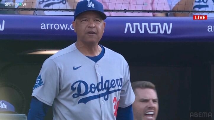 【映像】ロバーツ監督、試合前からブチギレ→大谷の“温度差”リアクション