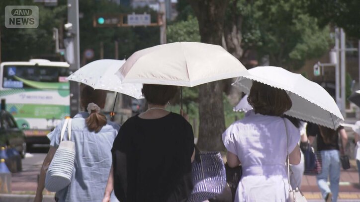 “熱中症”全国で搬送相次ぐ…都内でも“危険な暑さ”『猛暑日』今年最多の170地点