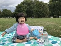 窪塚洋介の妻・PINKY、外出時に娘が食べている物を紹介「お勧めです」