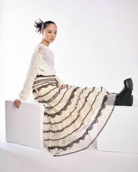 大友花恋の“豆腐コーデ”にファン悶絶「美しすぎる」「雰囲気変わって格好良い」